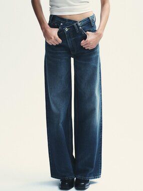 NWT Zara Crossover Jeans Size 00